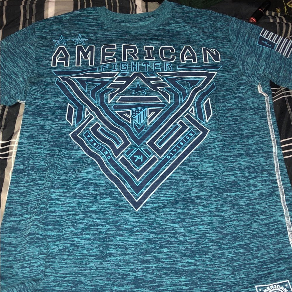 American fighter shirt